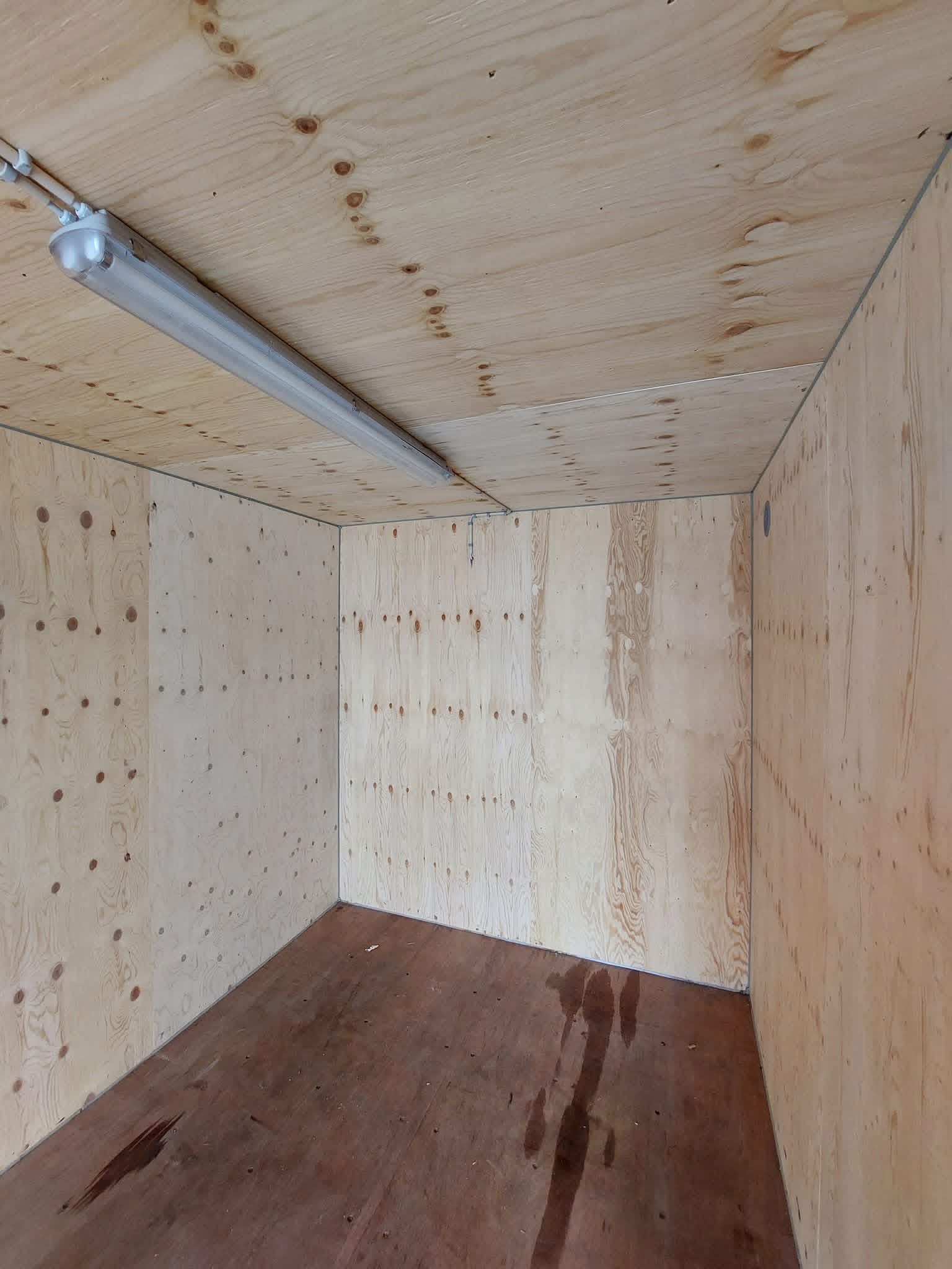 20 fots blå isolerad container loftbelysning