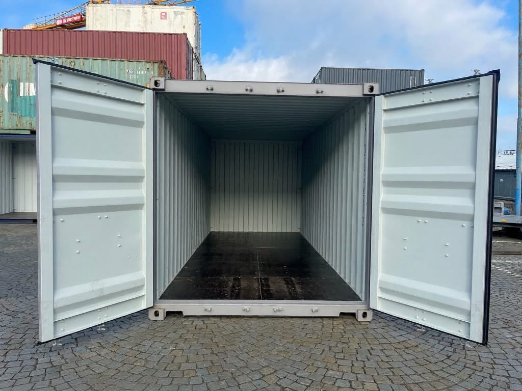20 fots container öppen dörr