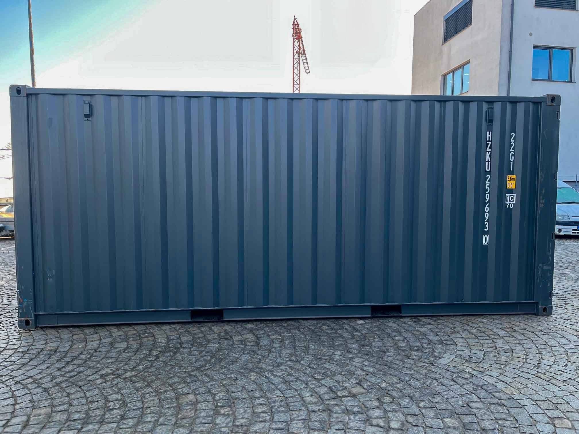 20 fots container sidovy 2