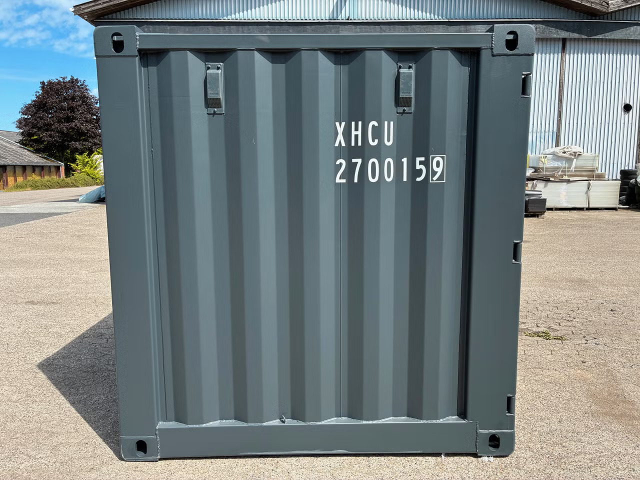 6 fots container dør