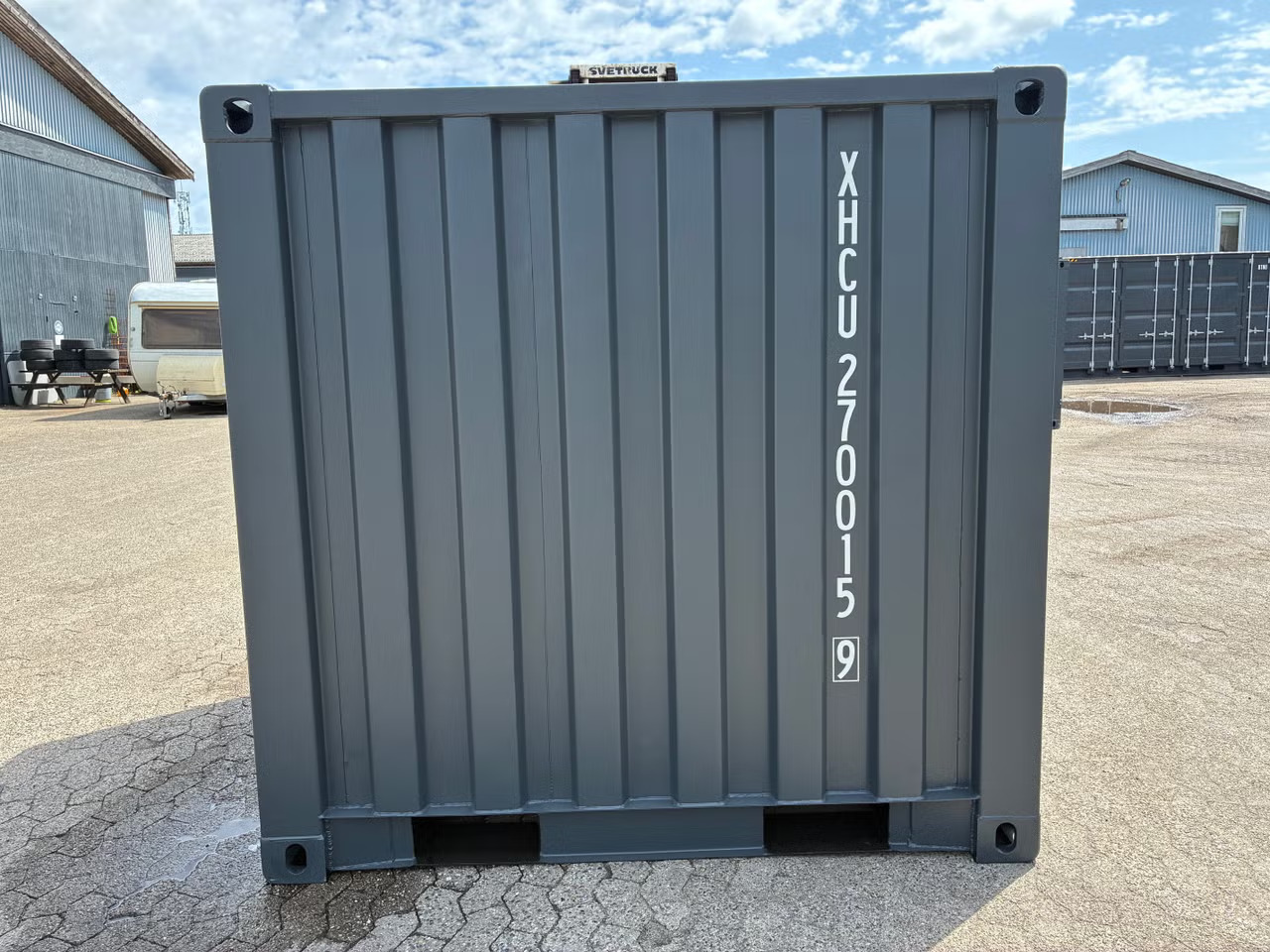 6 fots container baksida
